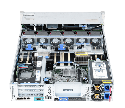 Сервер HP DL380 G8 noCPU 1xRiser 24хDDR3 softRaid P420i 1Gb iLo 2х750W PSU 530FLR 2х10Gb/s 12х3,5" FCLGA2011 (2)