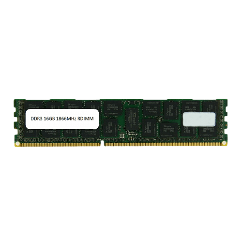 Модуль серверной памяти б/у Micron DDR3 16GB MT36JSF2G72PZ-1G9 1866MHz RDIMM